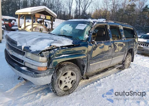 2005 Chevrolet Suburban 1500 Lt z USA, uszkodzony, nr VIN 1GNFK16Z15J151776